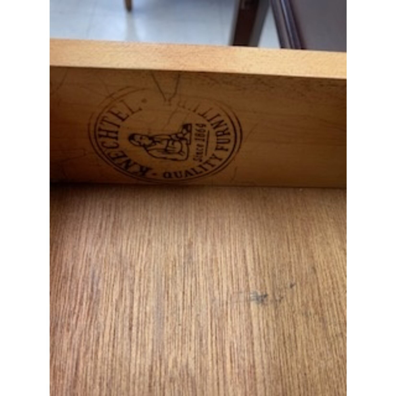 Nova Est Vintage Solid Wood Coffee Table w/ Drawer by Knechtel Furniture