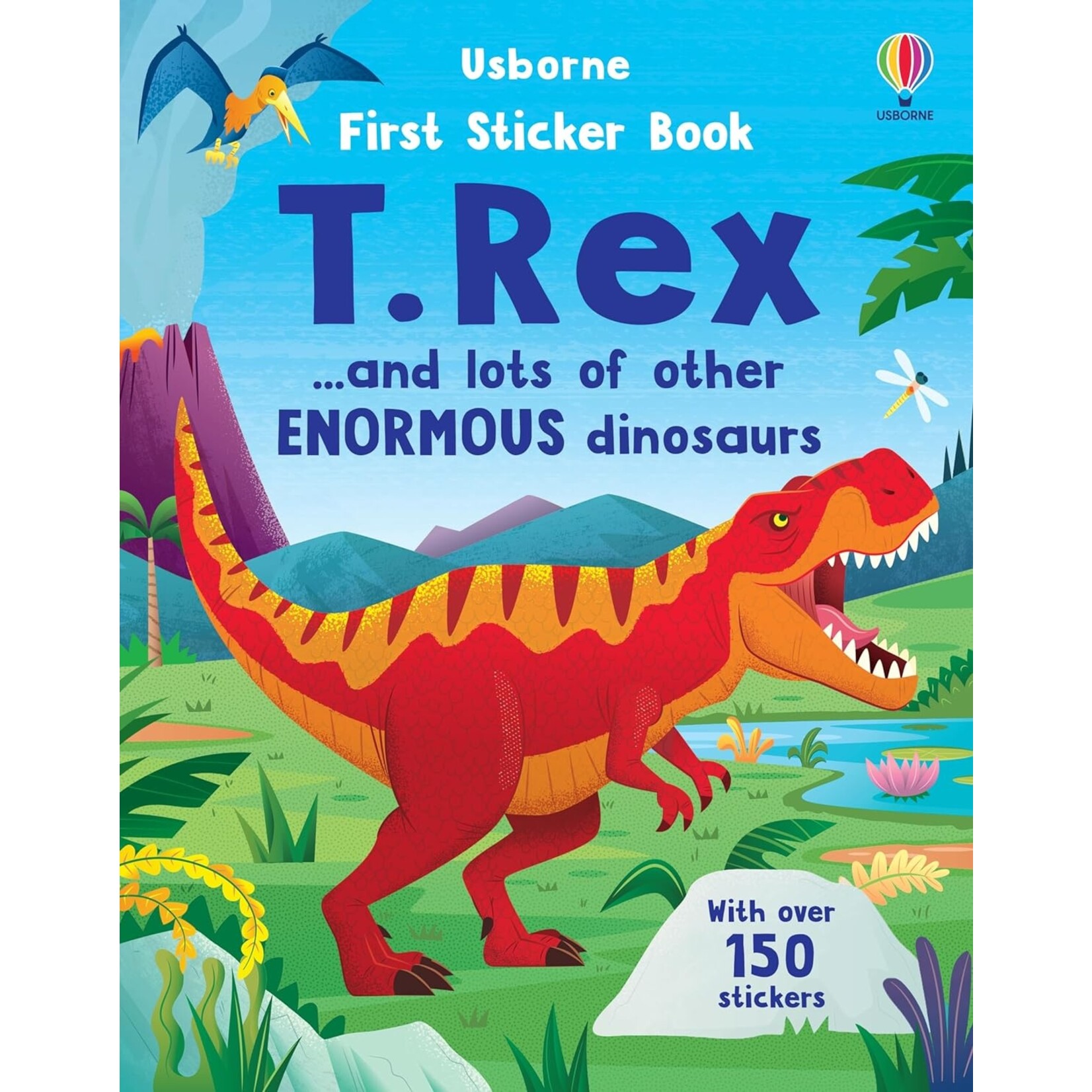 Nova First Sticker Book T. Rex: And Lots of Other Enormous Dinorsaurs Paperback