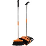 Nova Solucet Long-Handled Broom & Dustpan Set