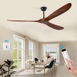 Nova Chriari 70'' Ceiling Fan With Remote and Wall Control