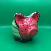 置物 Lilliput Lane PIGGY BANK This lil Piggy Bank - Paint the Town