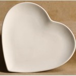 Heart Plate, Flat