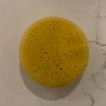 Round Synthetic Sponge, 3-1/2"