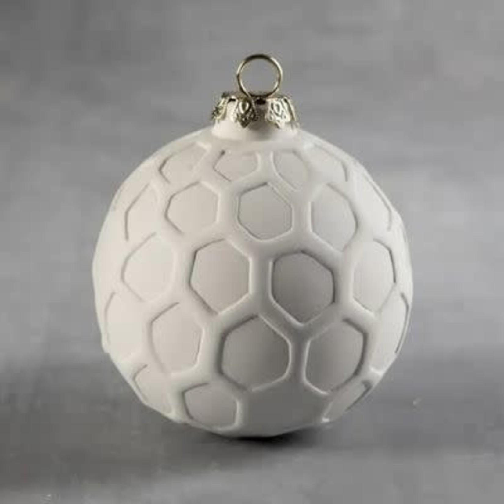 Hex Round Ornament