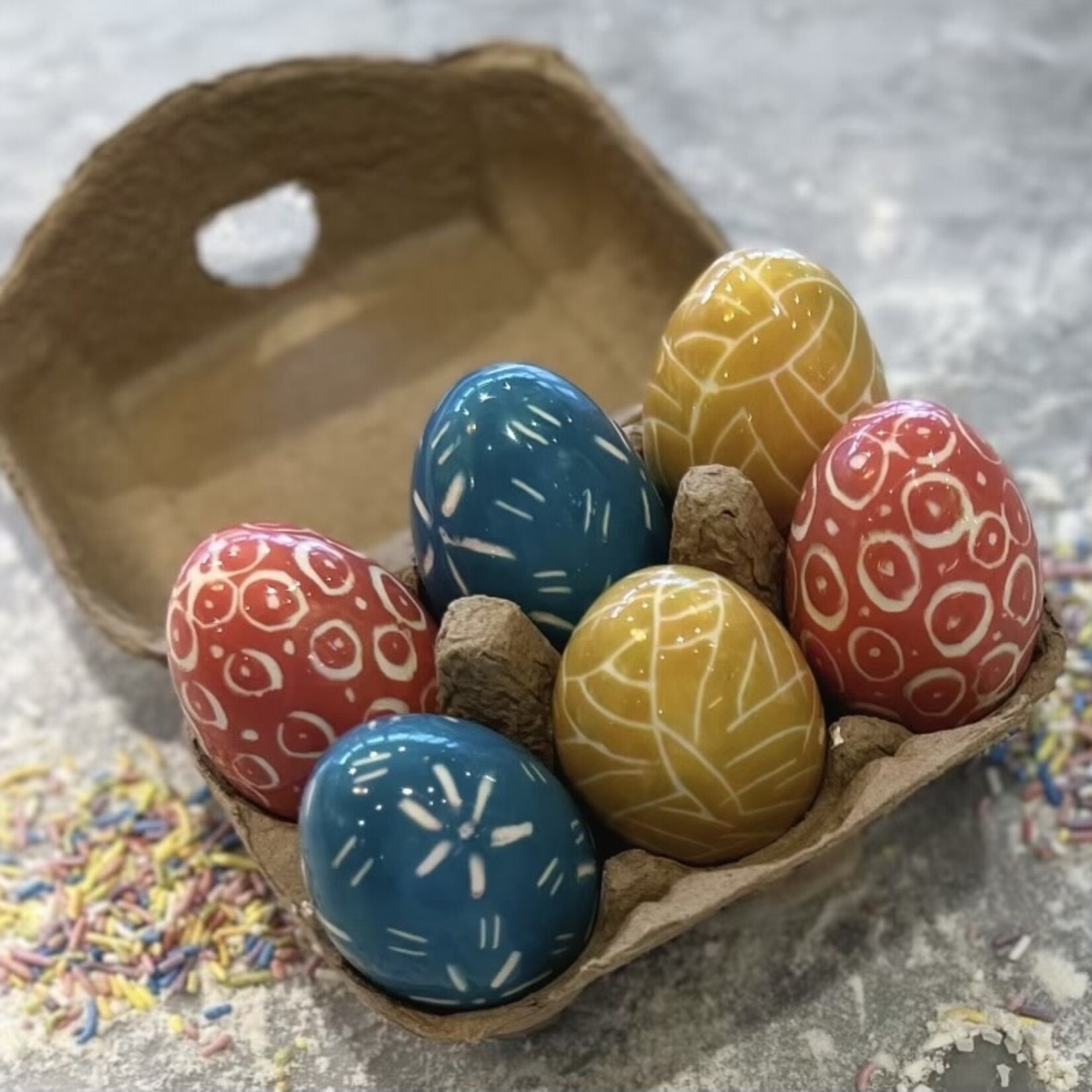 6-Pack Eggs with Carton