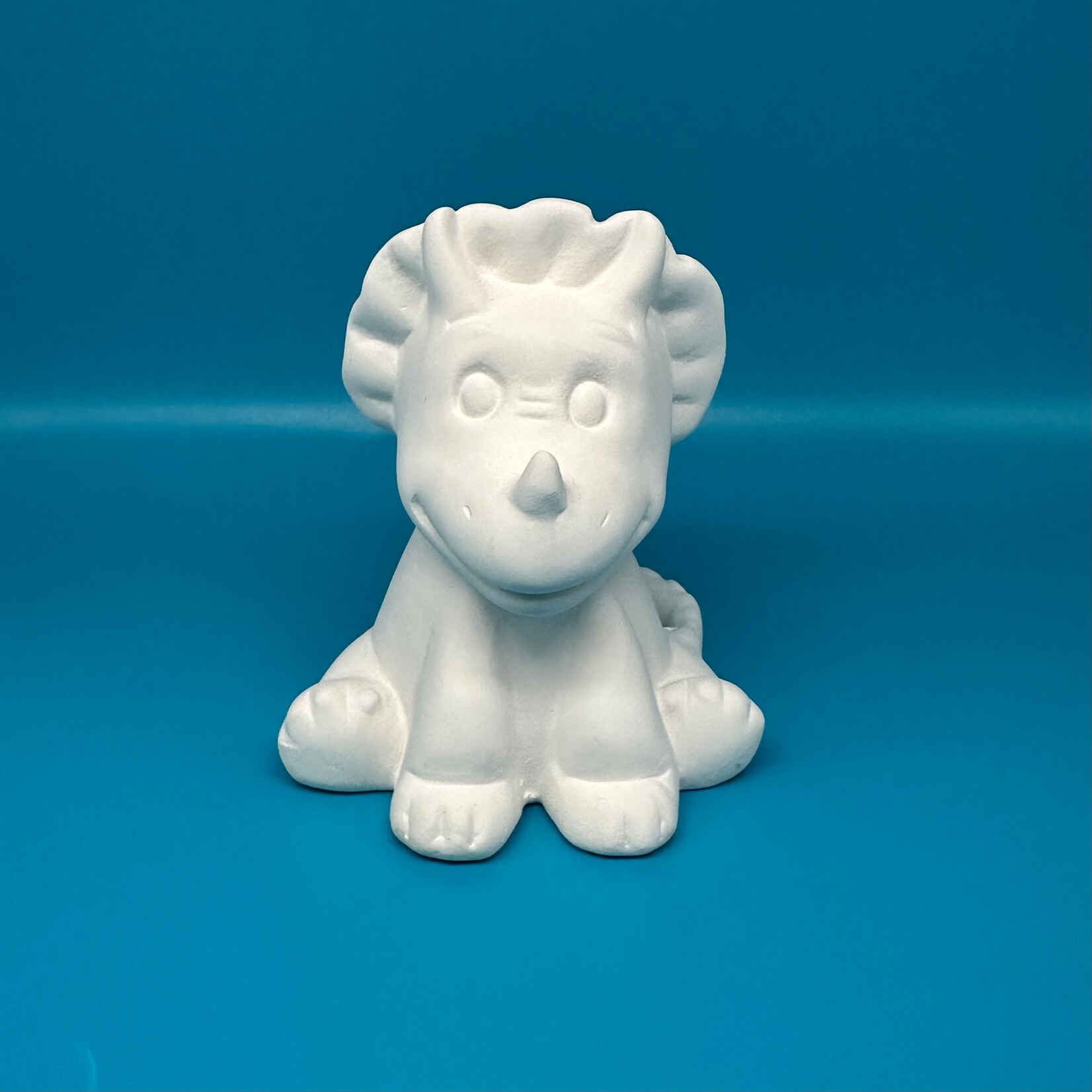 Sitting Triceratops