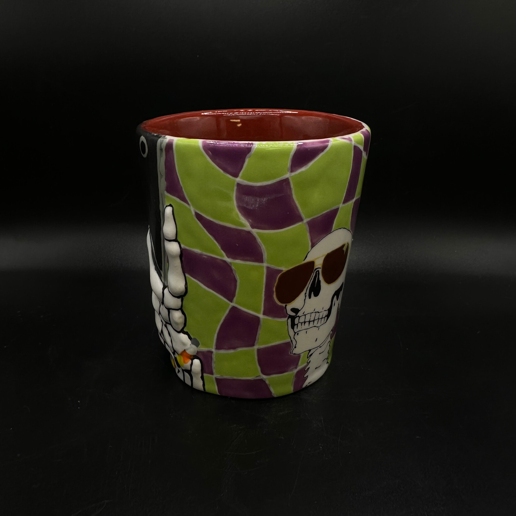 Skeleton Rocks glass