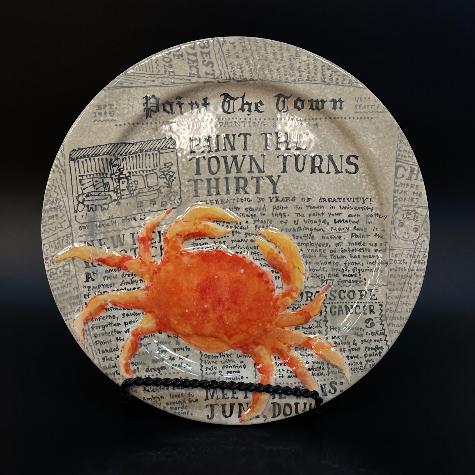 Crab Plate
