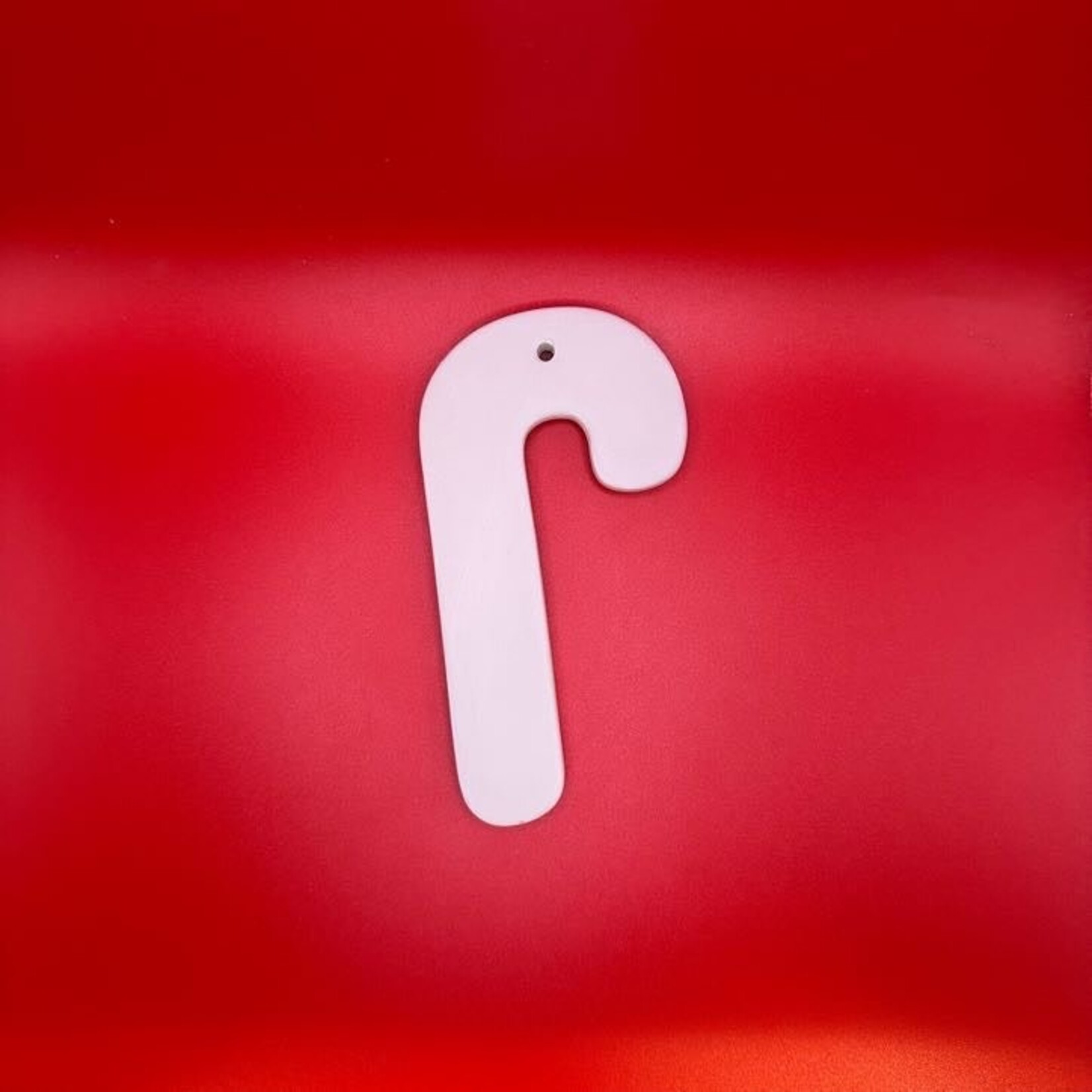 Candy Cane Ornament, Flat