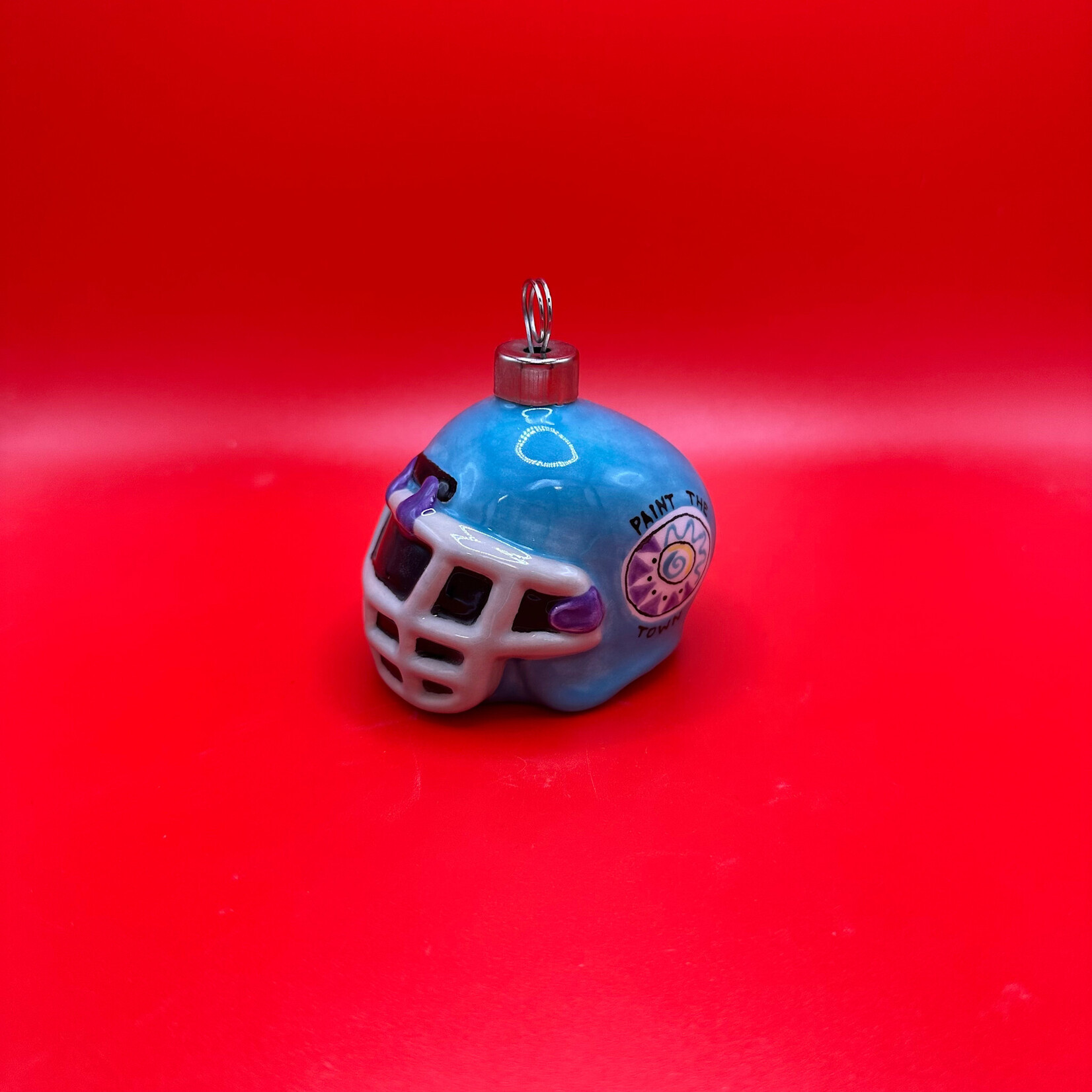 Football Helmet Orn.