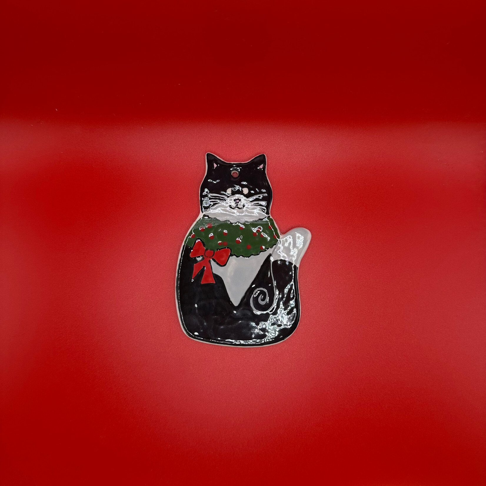 Hand Detailed Kitty Orn.