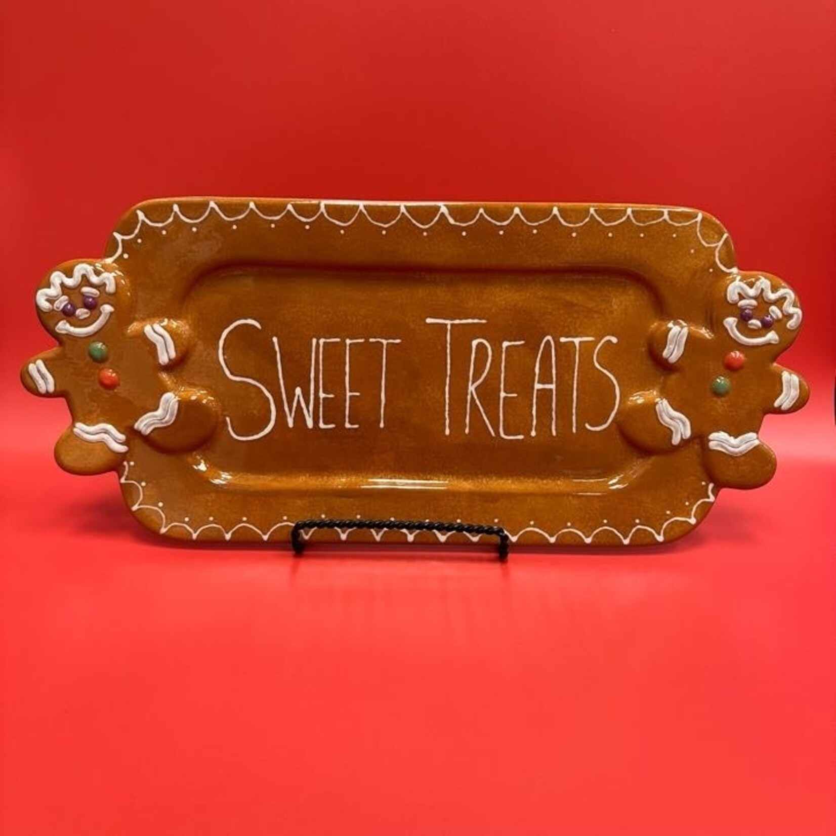 Gingerbread Man Platter