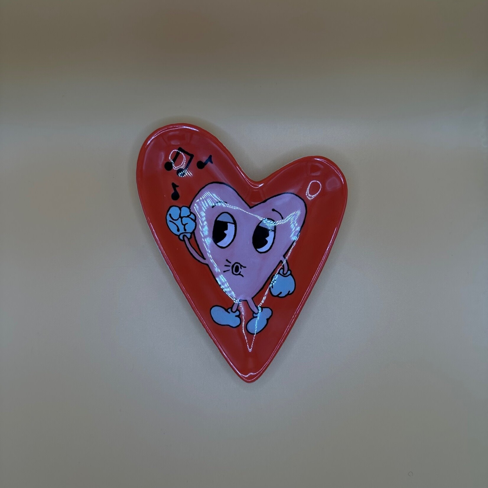 Heart jewelry dish