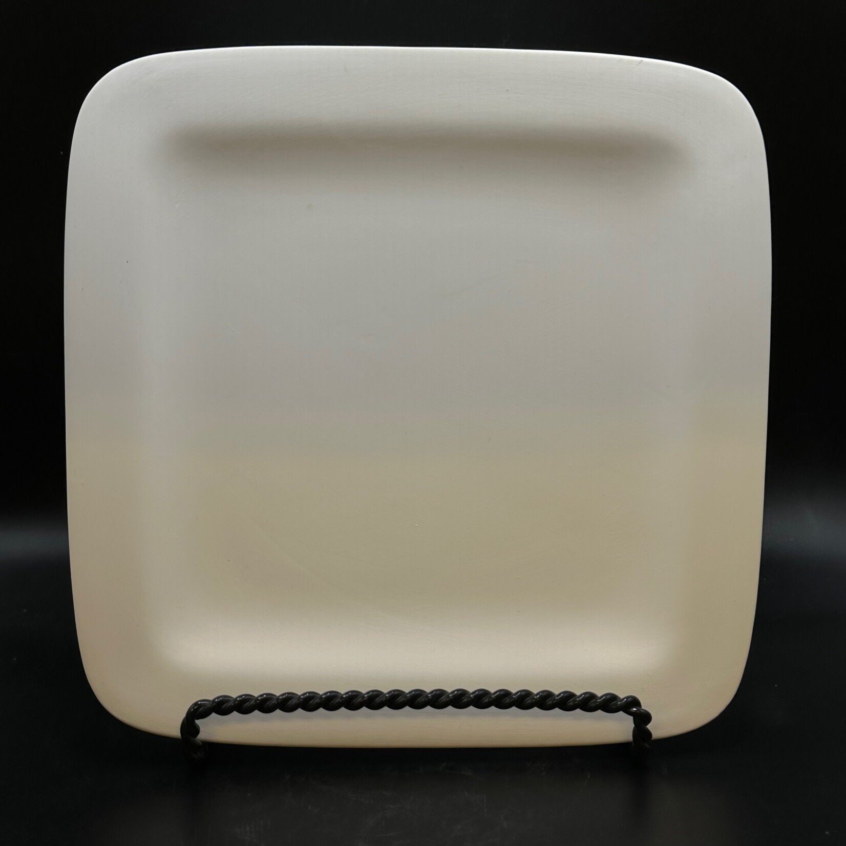 Square Rim Salad Plate