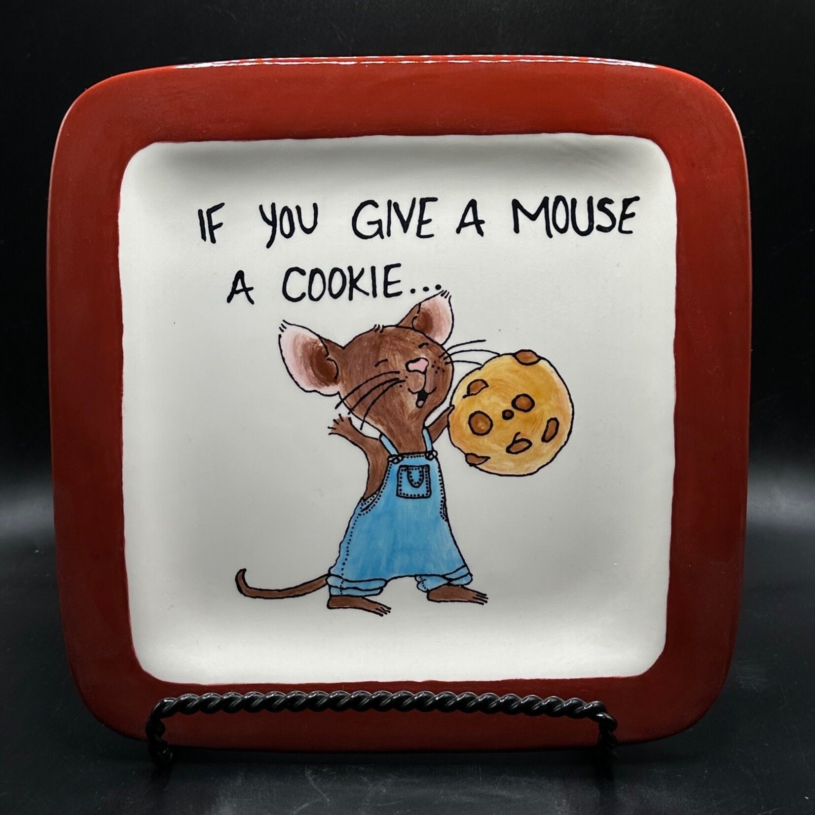 Square Rim Salad Plate