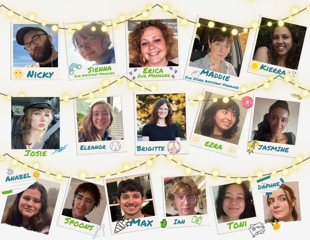 A collage of photographs of people's faces