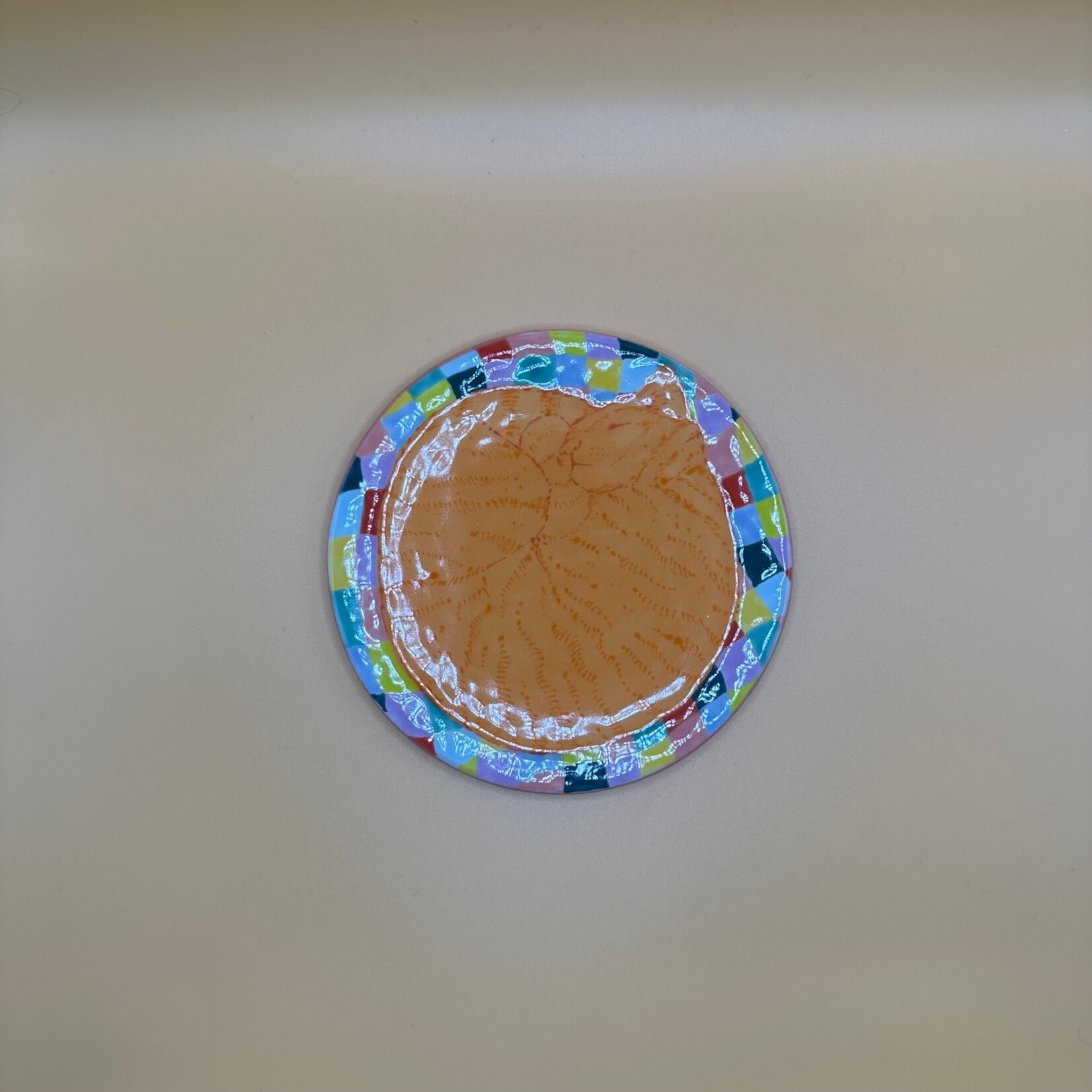 5" Circle tile