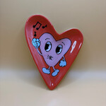 Heart jewelry dish