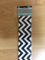 Black Chevron EZ Border Black Chevron EZ Border 48'