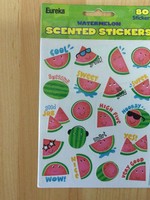 Watermelon Scented Stickers 80pc