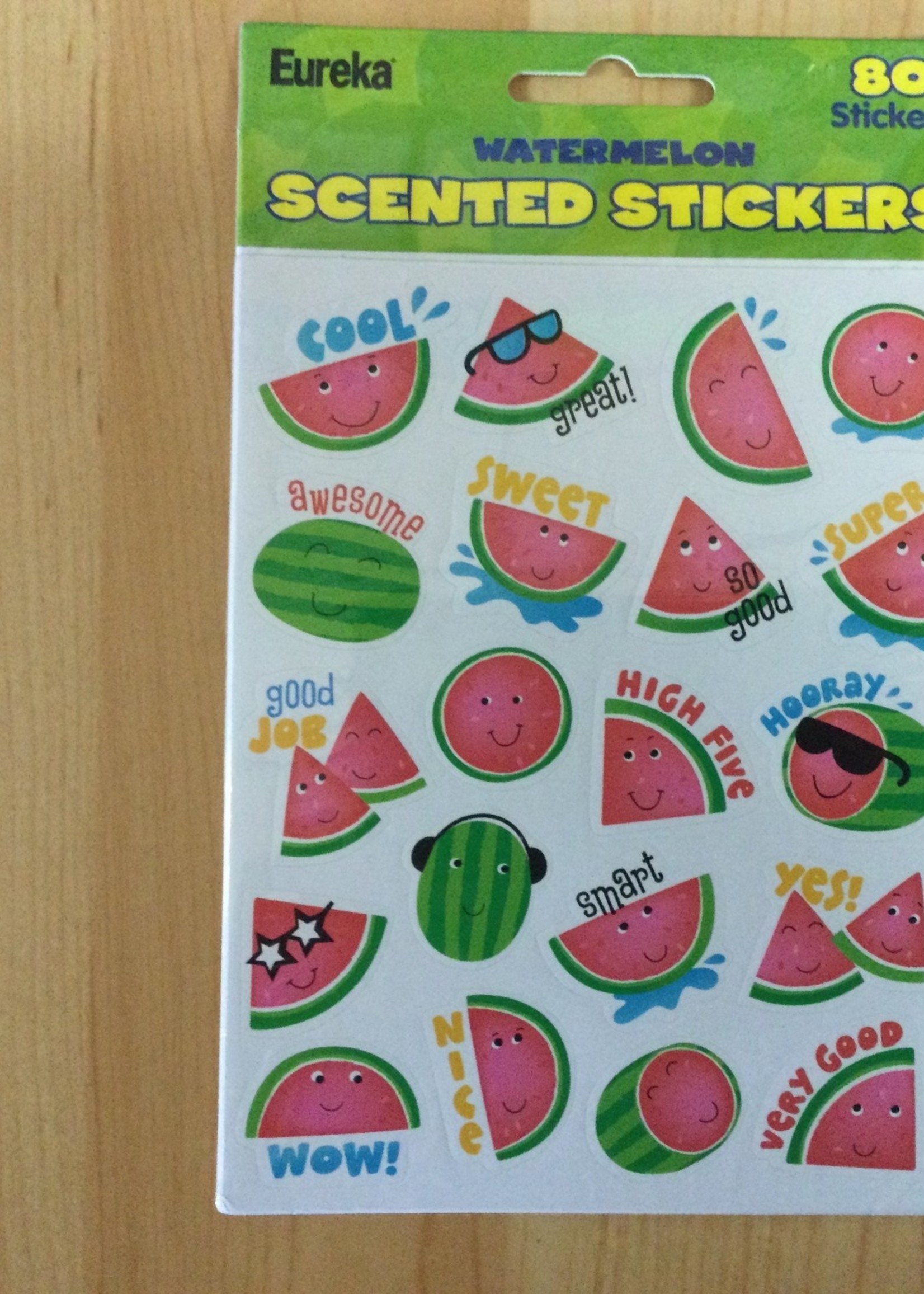 Watermelon Scented Stickers 80pc