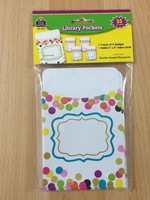 Confetti Library Pockets 35pc