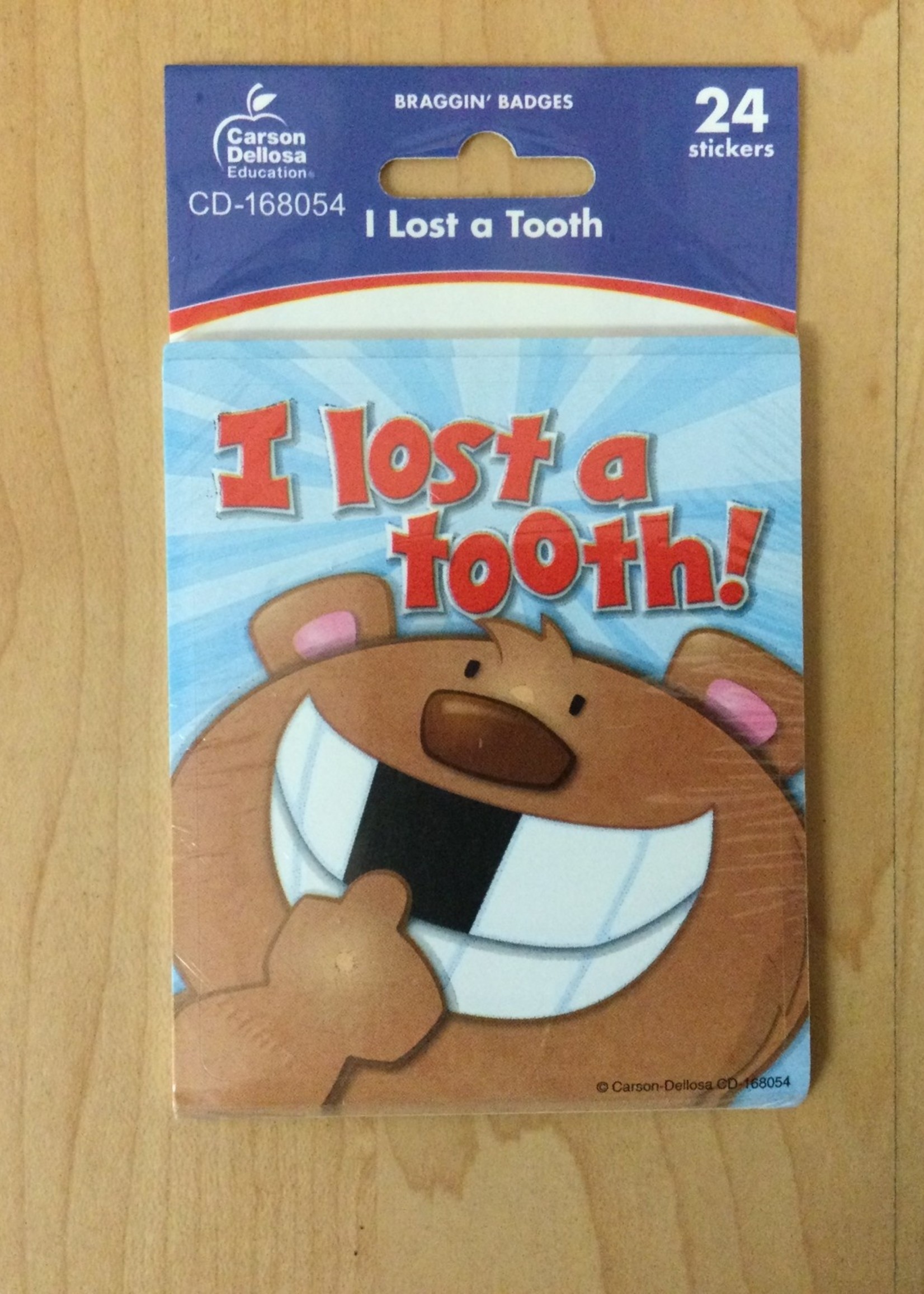 I Lost a Tooth Badges 24pc