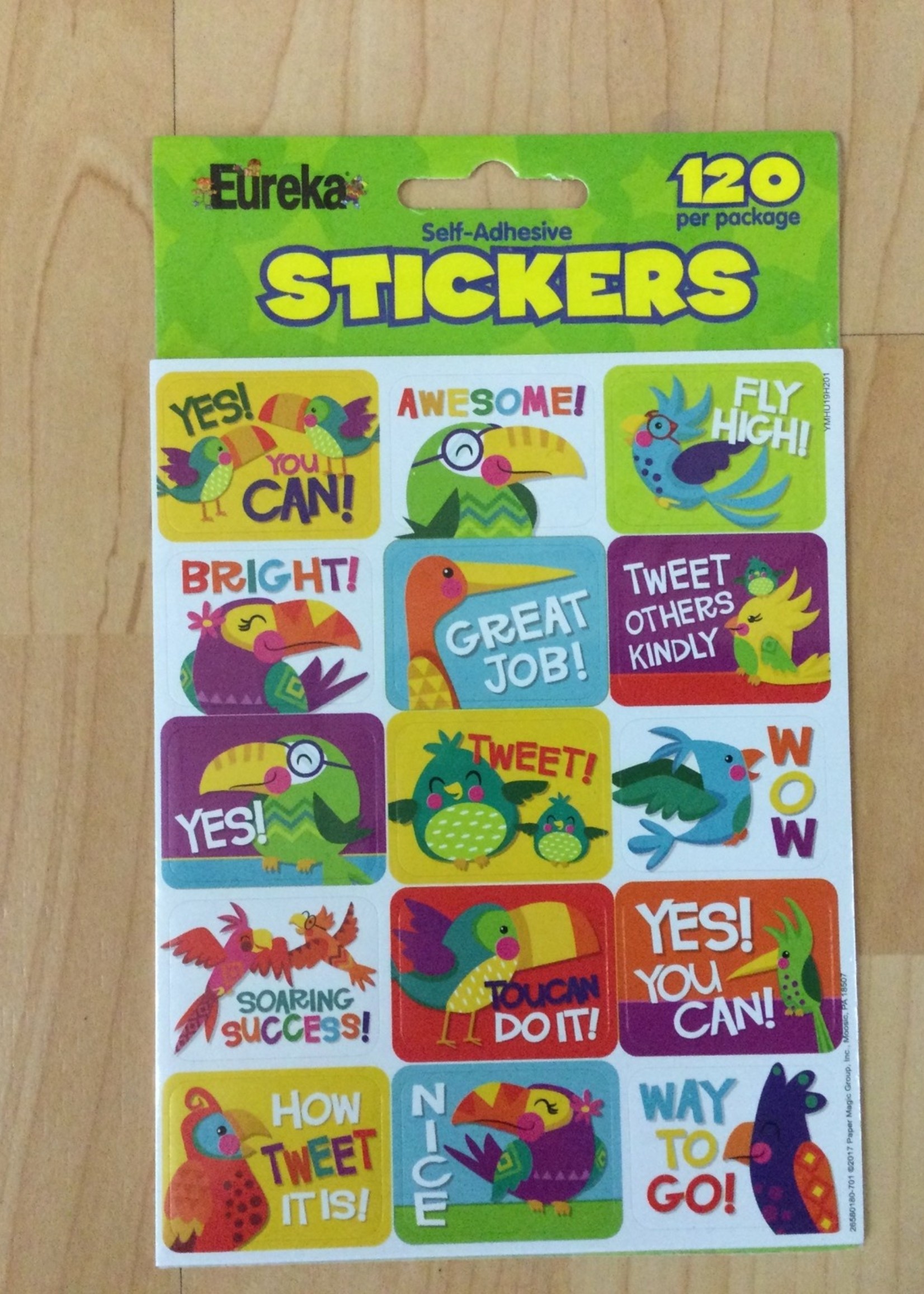You Can Toucan Stickers You Can Toucan Stickers 120pc