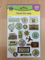 Travel the Map Stickers Travel the Map Stickers 120pc