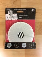 Schoolgirl Style Simply Boho Fan Cutouts 36pc