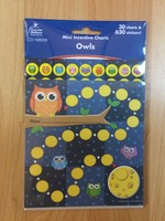 Owl Mini Incentive Charts 30pk