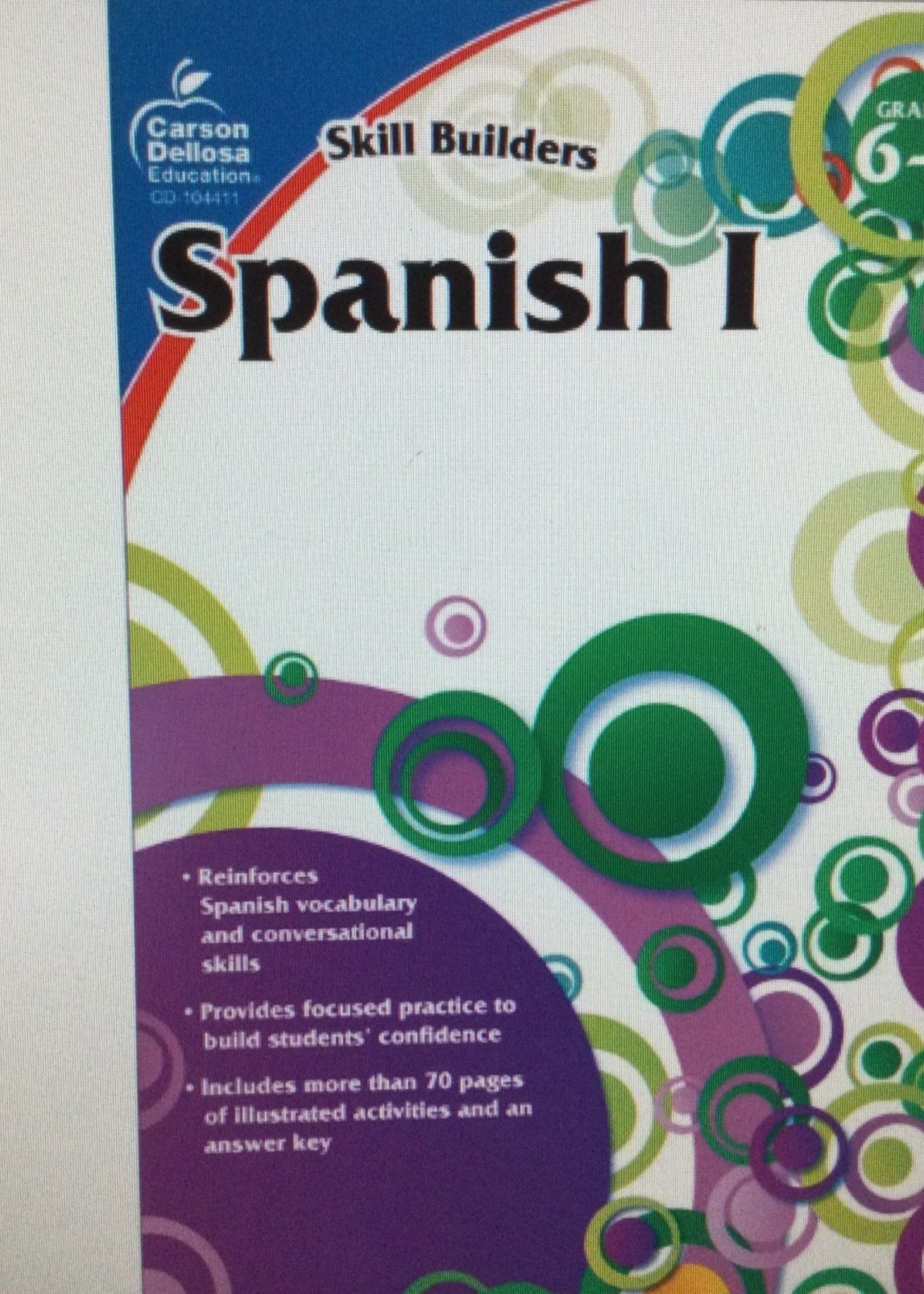 Skill Builders Spanish 1 Gr.6-8