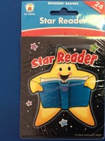Star Reader Braggin' Badges 24 pc