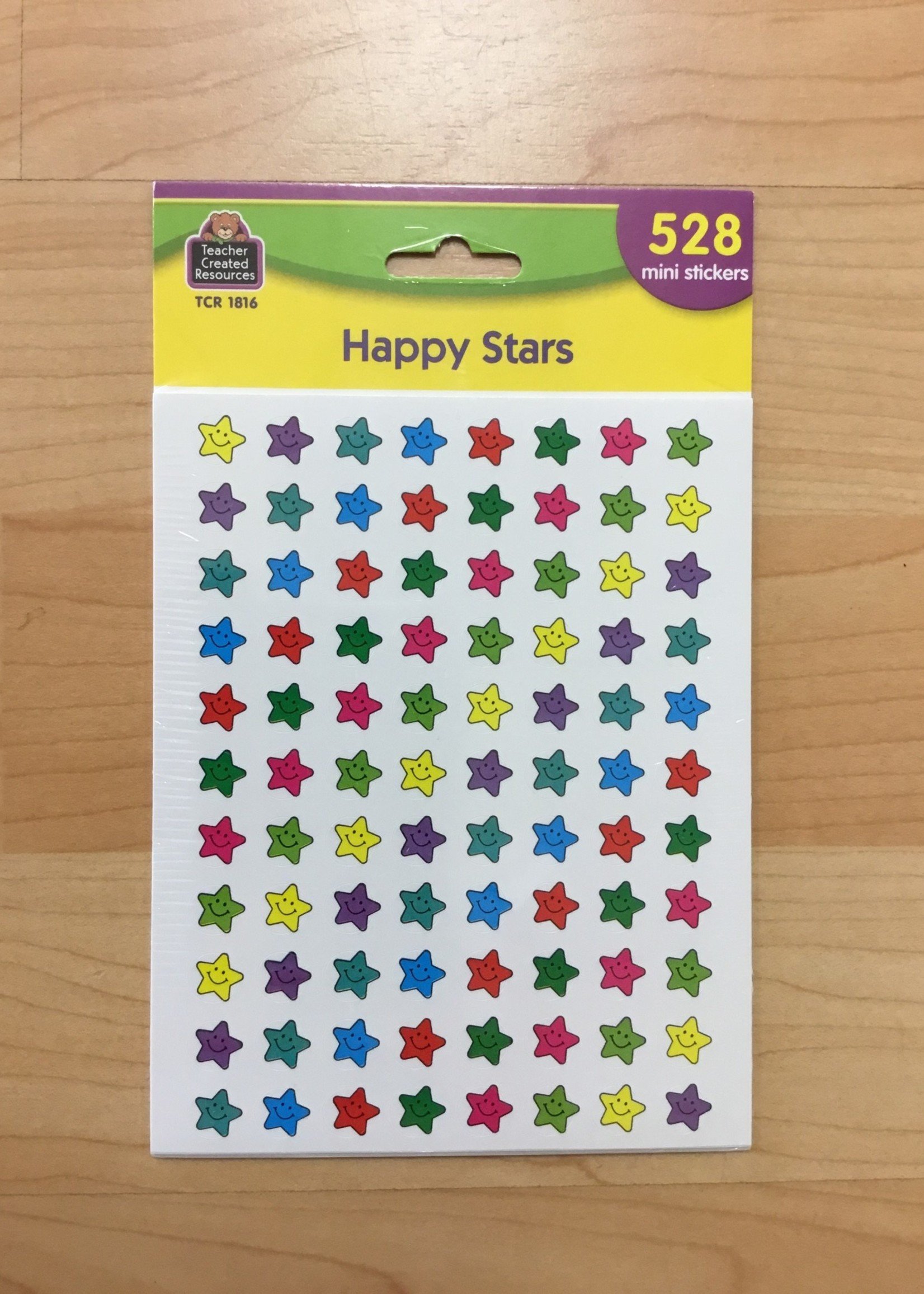 528 Mini Star Stickers 528 Mini Happy Star Stickers