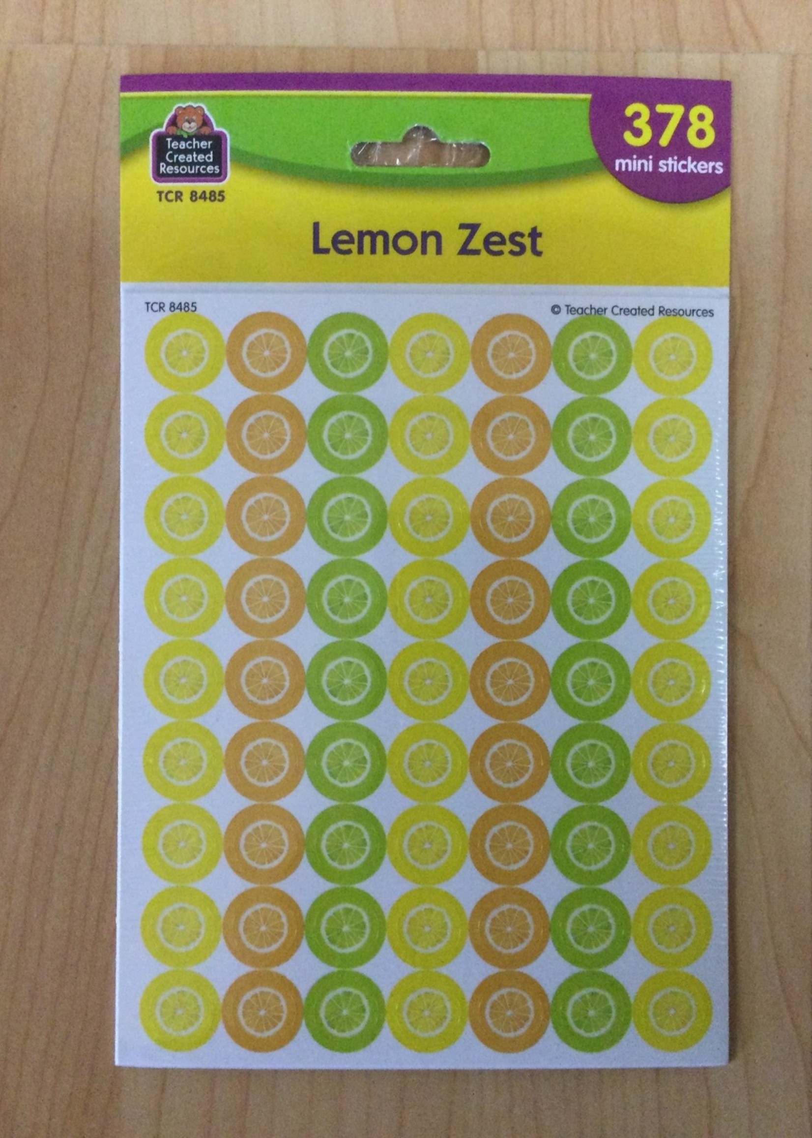 Lemon Zest Spot Stickers Lemon Zest Spot Stickers