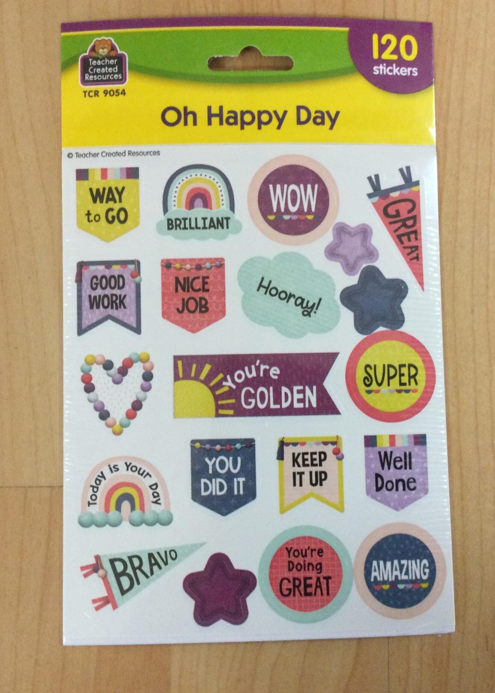 Oh Happy Day Stickers Oh Happy Day Stickers 120pc