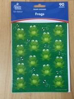Frogs Shape Stickers 90pc