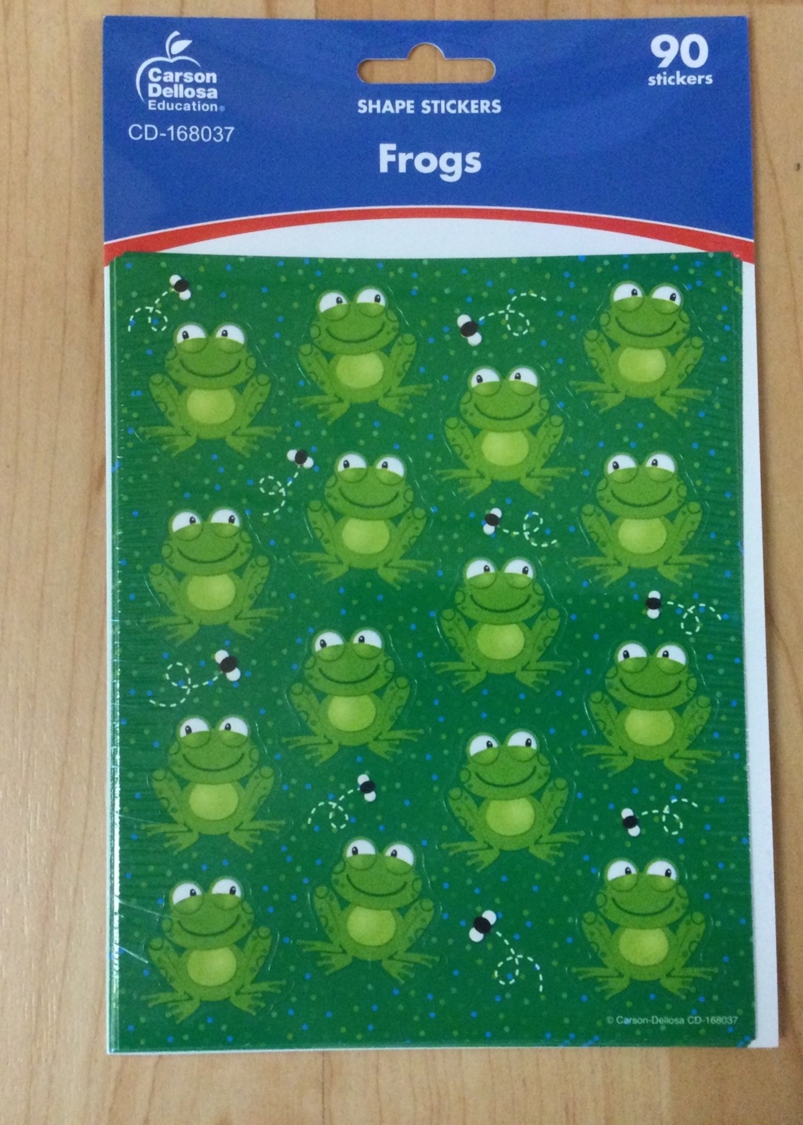 Frogs Shape Stickers 90pc
