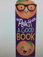 Peach Scented Bookmarks 24ct