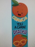 Orange Scented Bookmarks 24pk