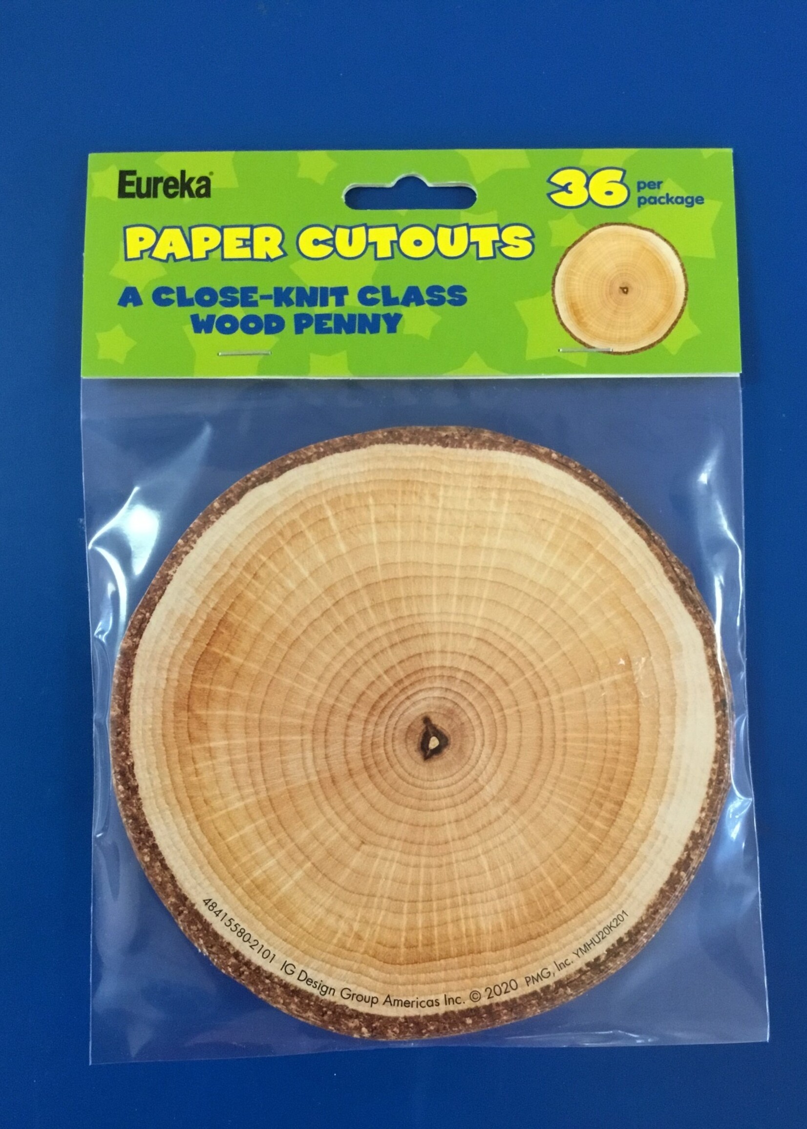 A Close Knit Class Wood Penny Cutouts