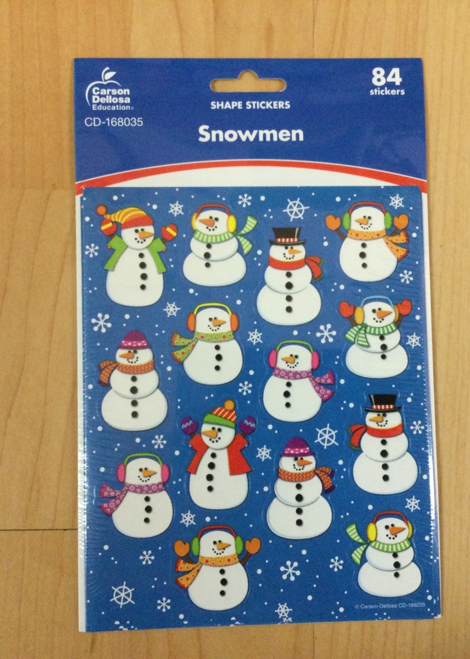 Snowmen Shape Stickers Snowmen Shape Stickers (84)