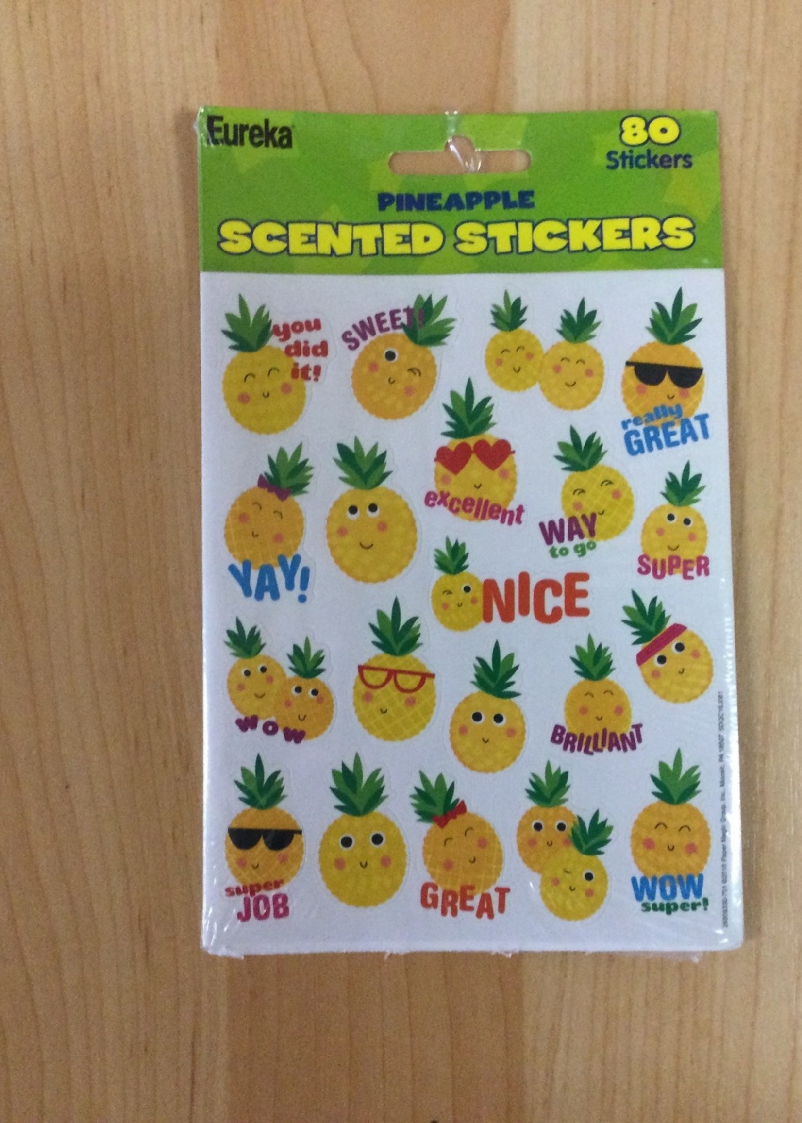 Pineapple Scented Stickers Pineapple Scented Stickers