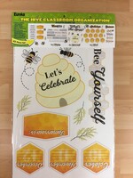 The Hive Classroom Organization Bulletin Board Set