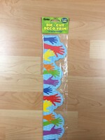 A Teachable Town Hands Deco Wide Border 37'