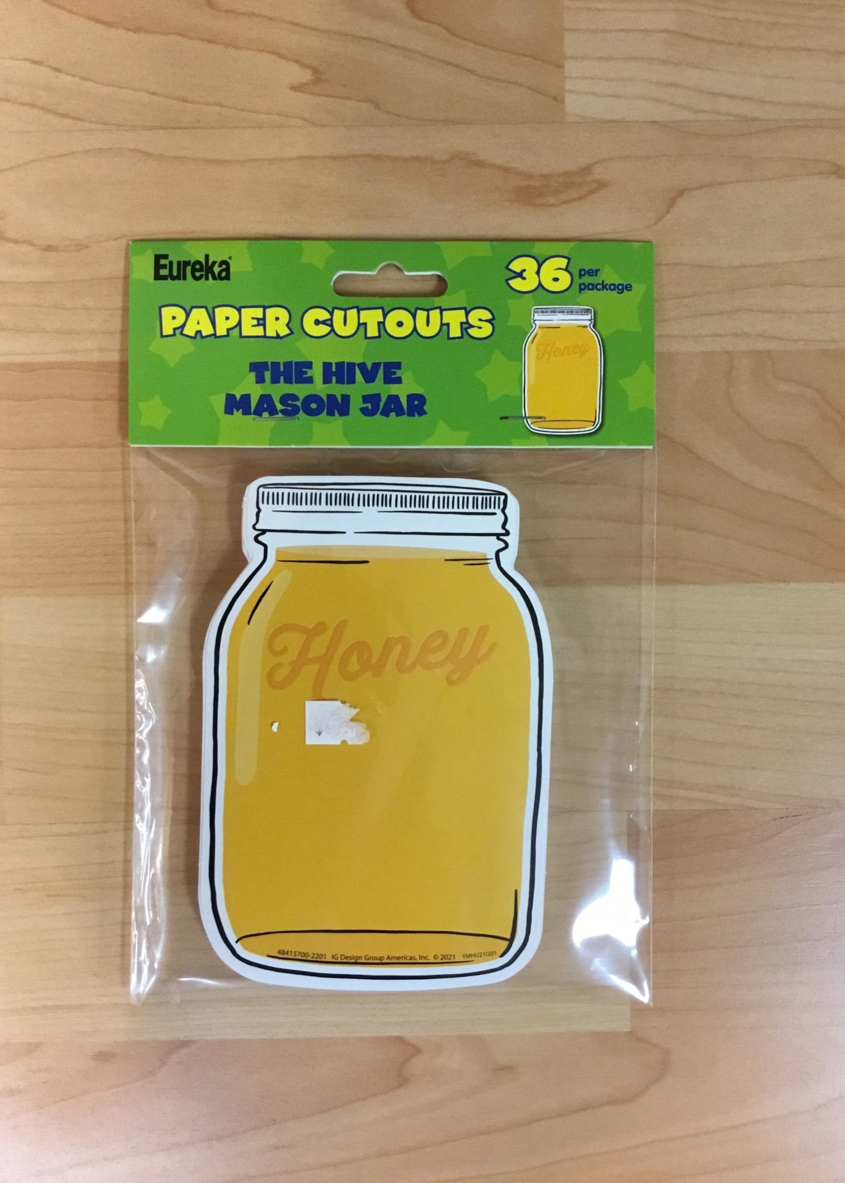 The Hive Mason Jar Cutouts 36pc