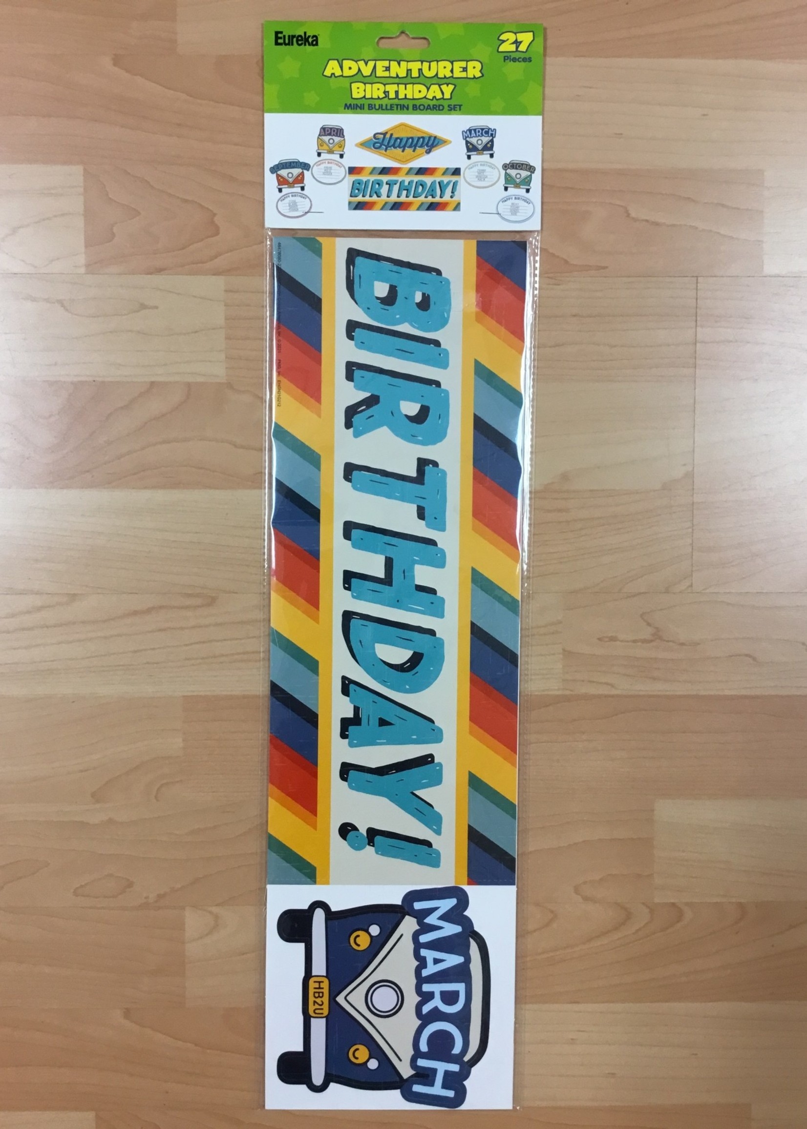 Adventurer Birthday Mini Bulletin Board Set