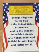 The Pledge of Allegiance Chart The Pledge of Allegiance Chart