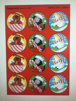 Holiday Pals Peppermint Sticker Holiday Pals Scratch 'n Sniff Peppermint Stickers  48pc