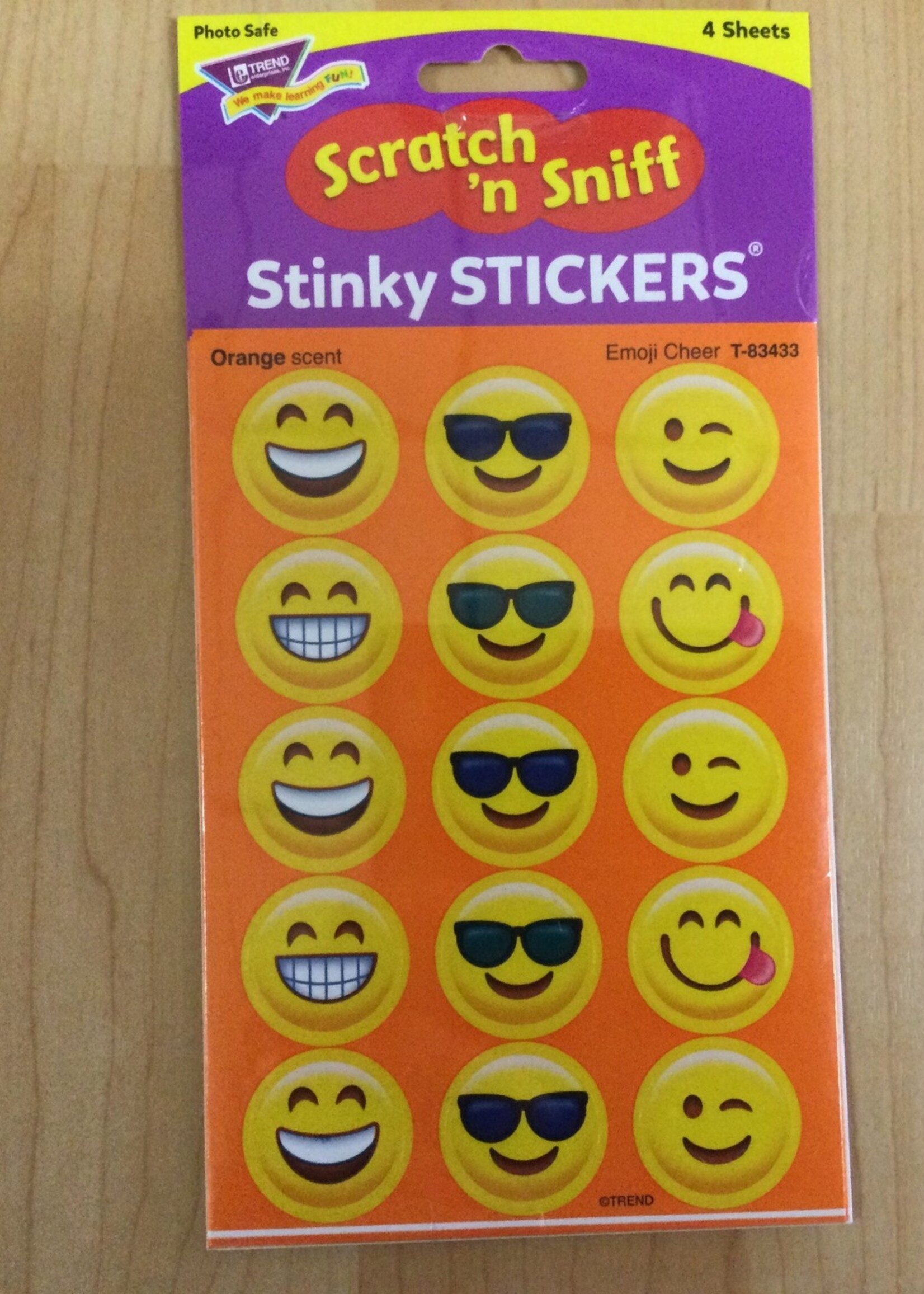 Orange Emoji Stinky Stickers Orange Emoji Stinky Stickers